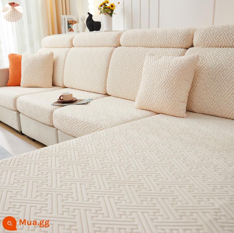 Nón Tắm Phong Cách Co Giãn Ghế Sofa Co Giãn Ghế Sofa Tất Cả Đa Năng 2022 Xanh Tựa Lưng Gối Tựa Đầu Đệm Xốp - Mũ trắng gạo dày dặn và sang trọng