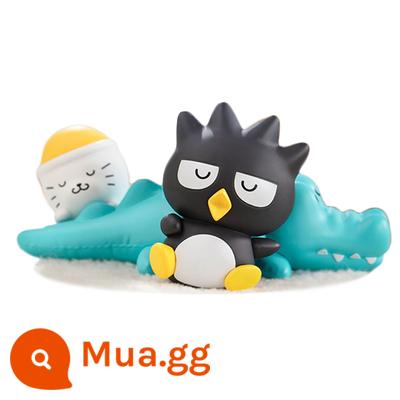 Sanrio Family Safe Sleep Series Blind Box POPMART Bubble Mart Mô Hình Hoạt Hình Trang Trí Đồ Chơi - chim cánh cụt mát mẻ