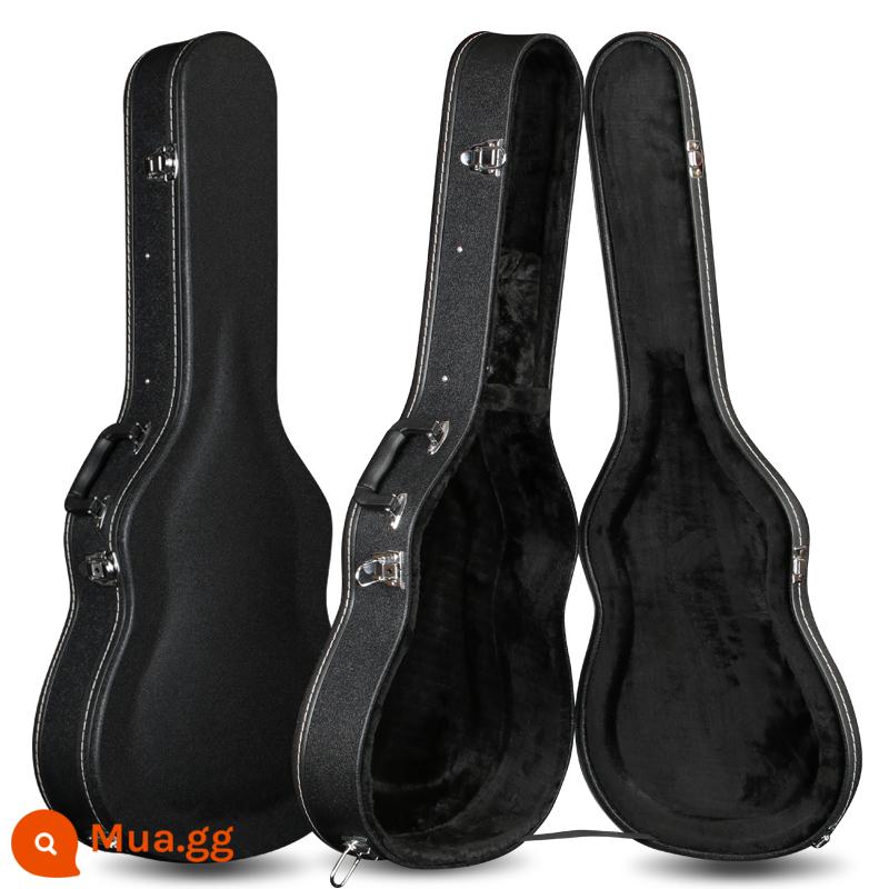 Hộp guitar bằng gỗ 40 -inch 41 -inch Hộp gỗ bị tra tấn 38 -inchch 39 -inchch Box Anti -shock Anti -fall 42 -inch - Hộp đựng đàn guitar dạng lồi cầm tay phổ thông 36 inch