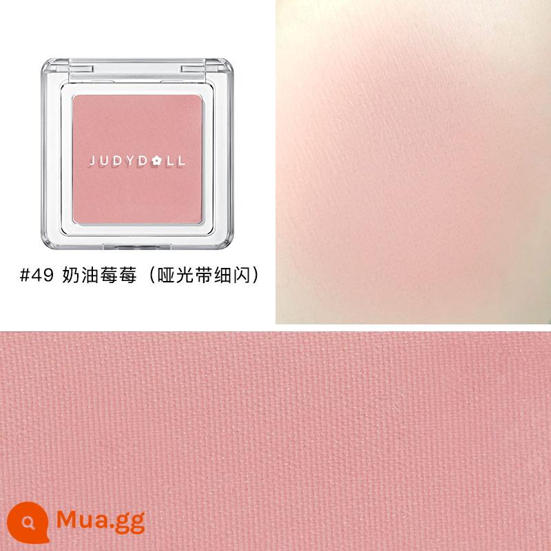 [Giảm 15% cho 2 sản phẩm] Phấn má hồng Judydoll màu cam kem má hồng kem highlight tạo khối đường viền màu tím tím - 49 Kem Dâu