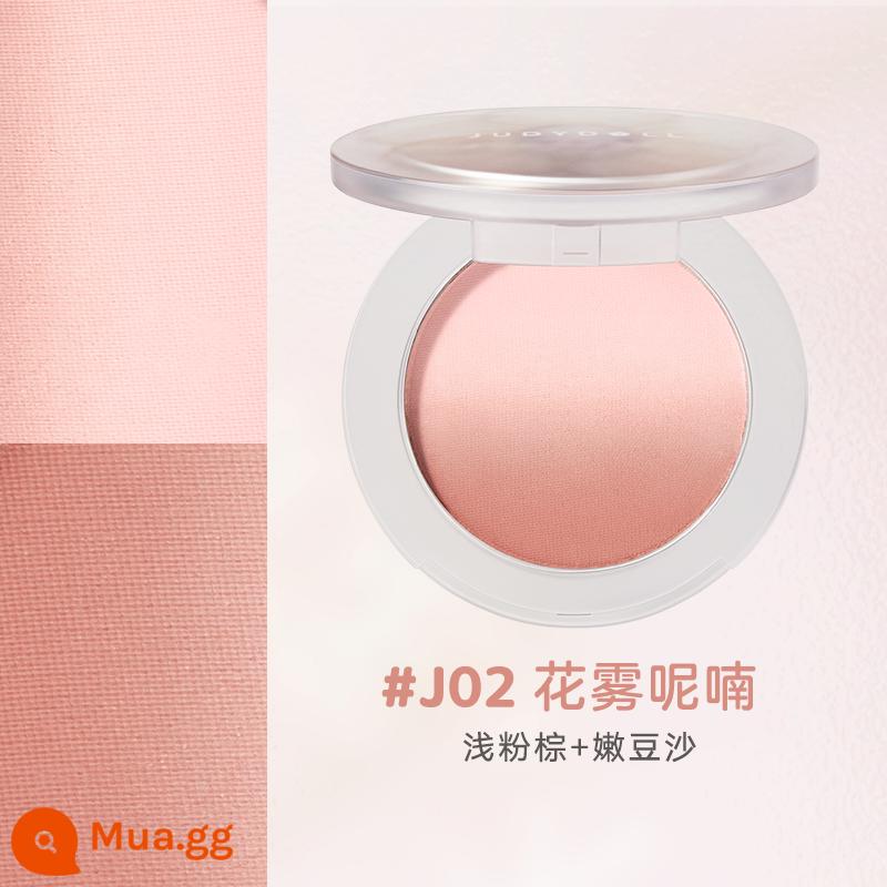 Judydoll hoa cam gradient má hồng tấm hồng hào sữa nướng đào má hồng xanh má hồng tím trắng tự nhiên học sinh - J02 Hoa Vũ thì thầm