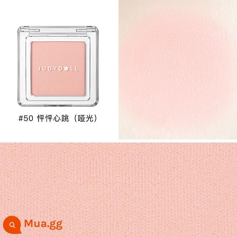 [Giảm 15% cho 2 sản phẩm] Phấn má hồng Judydoll màu cam kem má hồng kem highlight tạo khối đường viền màu tím tím - nhịp tim đập 50