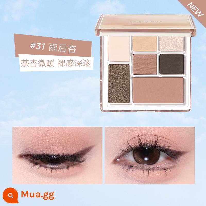 Judydoll Tangerine Disney Tangram Play Fun Eyeshadow Palette Cement Earth Color Blush Highlight Green - 31 Mai sau mưa