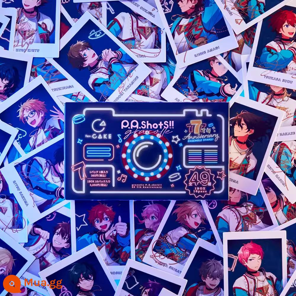 Clearance*ES Idol Dream Festival Nhật Bản Chính Hãng Thẻ Polaroid In Lại Bộ Nhớ V1V2V3V4V5V6V7 - P.A.shots kỷ niệm 7 năm