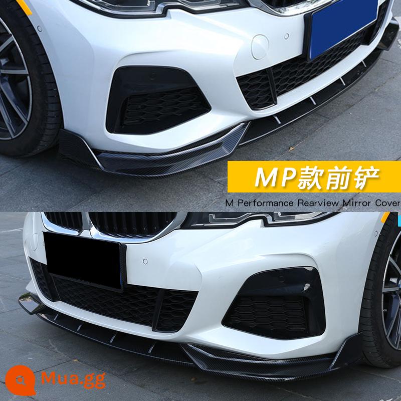 Thích hợp cho XE BMW 3 Series mới sửa đổi môi trước MP Model xẻng trước bốn ra đuôi họng môi sau 320 325li Bộ Yaoye - Mẫu sợi carbon thể thao (ba giai đoạn) mẫu 20-22