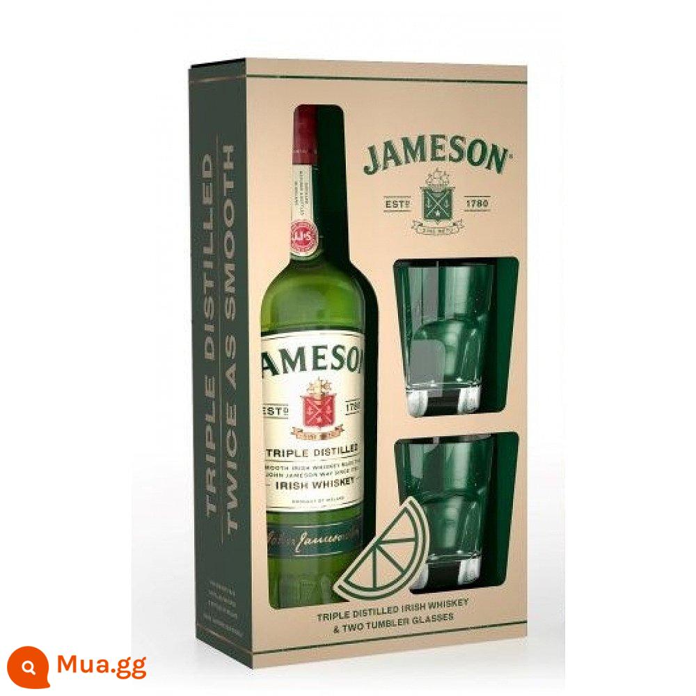 European Direct Mail Jameson Jameson Irish Whiskey 40% 350ml/700ml/1000ml Rượu - Rượu whisky Ailen hương vị nguyên bản (40 độ) + ly