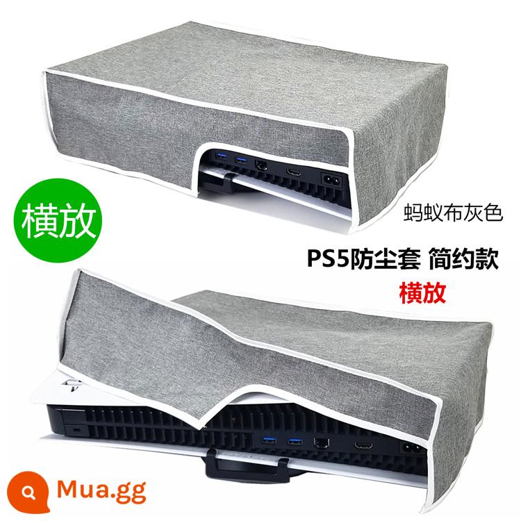 Miễn Phí Vận Chuyển PS5 Máy Chủ Bụi Trò Chơi Túi Máy PS5 Bụi CD Phiên Bản Giường Túi PS5 Giá Đỡ - Kiểu ngang màu xám