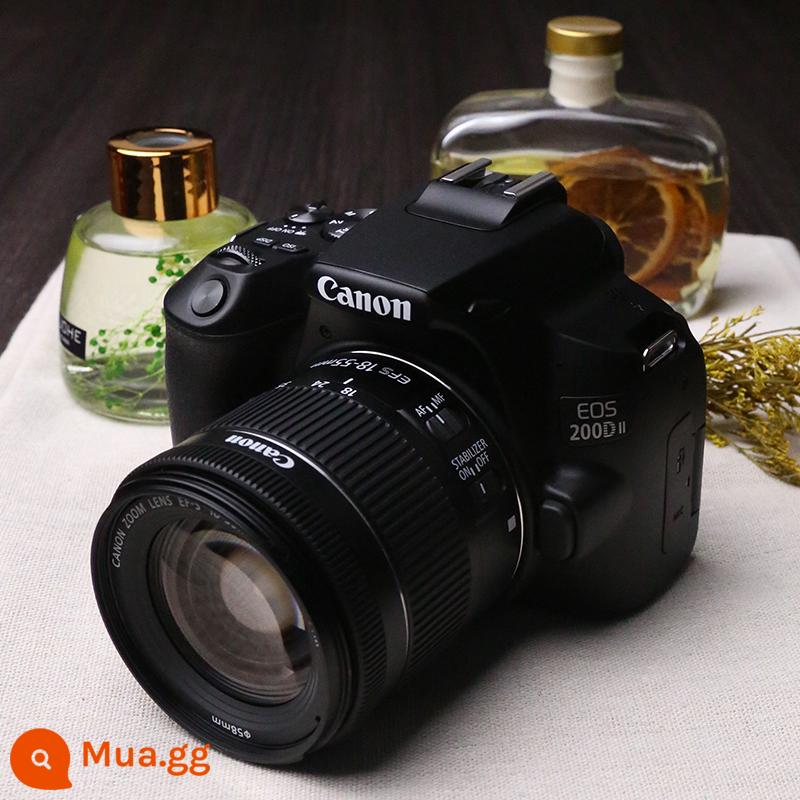 Canon 200D bộ máy ảnh một mắt thế hệ thứ hai cấp nhập cảnh kỹ thuật số du lịch kỹ thuật số độ nét cao eos 200d2 ii - đen