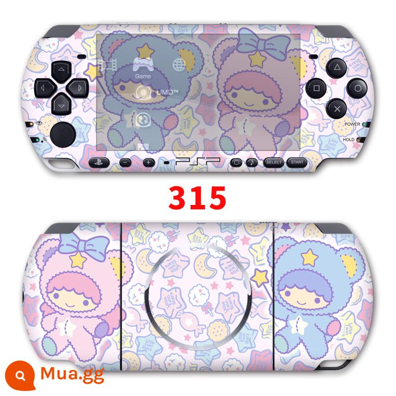 "Phim cao cấp" PSP3000 PSP2000 sticker 1000 film body film mờ bảo vệ sticker đau sticker đau máy sticker bảo vệ phụ kiện trang trí ngoại vi phim màu phim hoạt hình trò chơi phim hoạt hình - 315