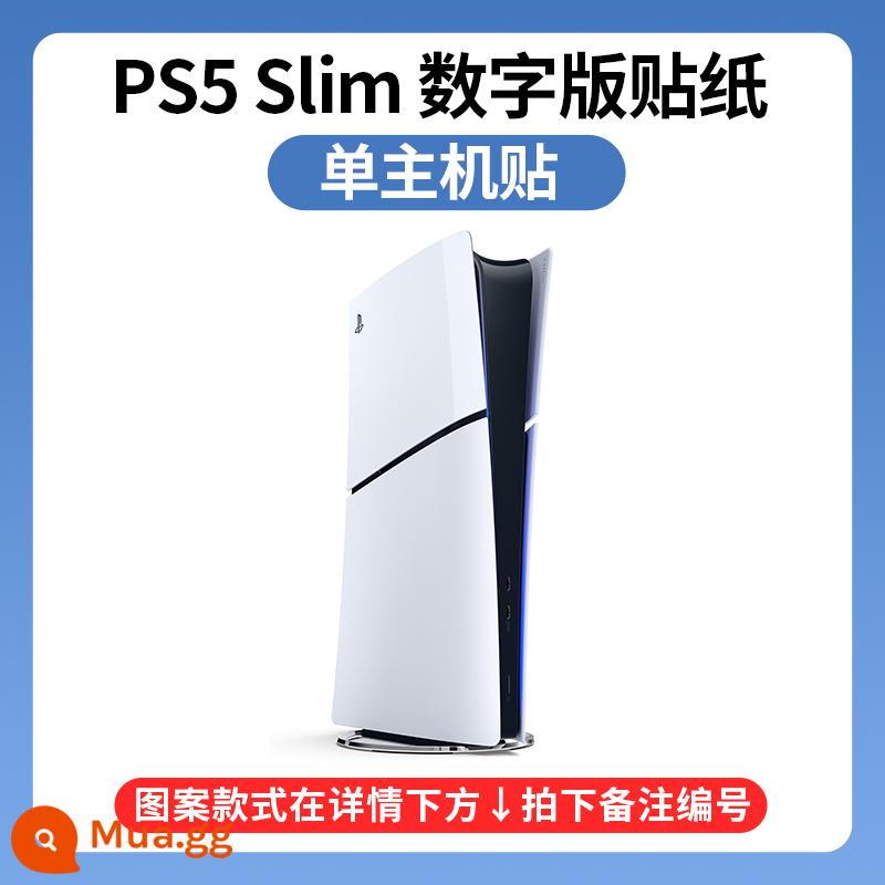 Thích hợp cho nhãn dán PS5 Slim, phiên bản đầu đĩa, phiên bản kỹ thuật số, phim máy chơi game PS5 Slim, vỏ bảo vệ tay cầm, nhãn dán máy, nhãn dán ở giữa, nhãn dán mờ bên, phụ kiện, phim hoạt hình anime, phong cách nhẹ nhàng - PS5 Slim [Phiên bản kỹ thuật số] Nhãn dán bảng điều khiển đơn ★Chụp ảnh số nhận xét