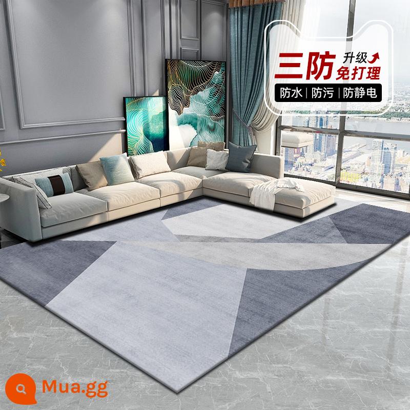 Bắc Âu Phòng Khách Thảm Bàn Trà Chăn Phòng Ngủ Sàn Nhà Giặt Sofa Đầu Giường Ánh Sáng Cao Cấp Phòng Sang Trọng thảm Cách Âm - Số đơn giản 2919