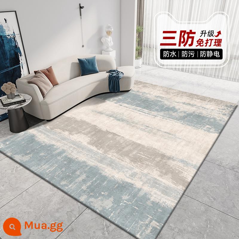 Bắc Âu Phòng Khách Thảm Bàn Trà Chăn Phòng Ngủ Sàn Nhà Giặt Sofa Đầu Giường Ánh Sáng Cao Cấp Phòng Sang Trọng thảm Cách Âm - Số đơn giản 6142