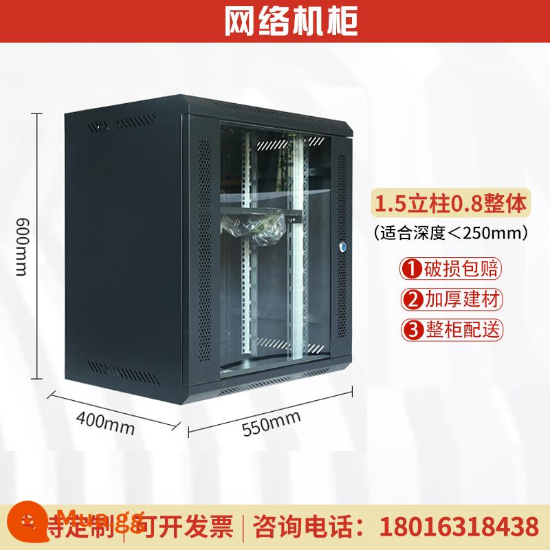 Nội các mạng 2M tủ máy chủ 1.2M Công tắc 42U12U Tường -9U Electric Electric Home Totem - Veyron treo tường 12U Chiều rộng 550 Chiều sâu 400 Chiều cao 600