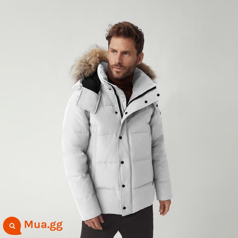 CANADA GOOSE Áo khoác parka lông ngỗng cỡ lớn Canada Goose Wyndham dành cho nam 3808M - 433 Bắc Đẩu Bạch Tinh