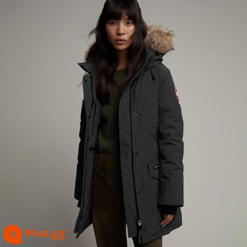 CANADA GOOSE Áo khoác parka lông ngỗng cỡ lớn Canada Goose Trillium dành cho nữ 6660LA-B1 - 61 màu đen