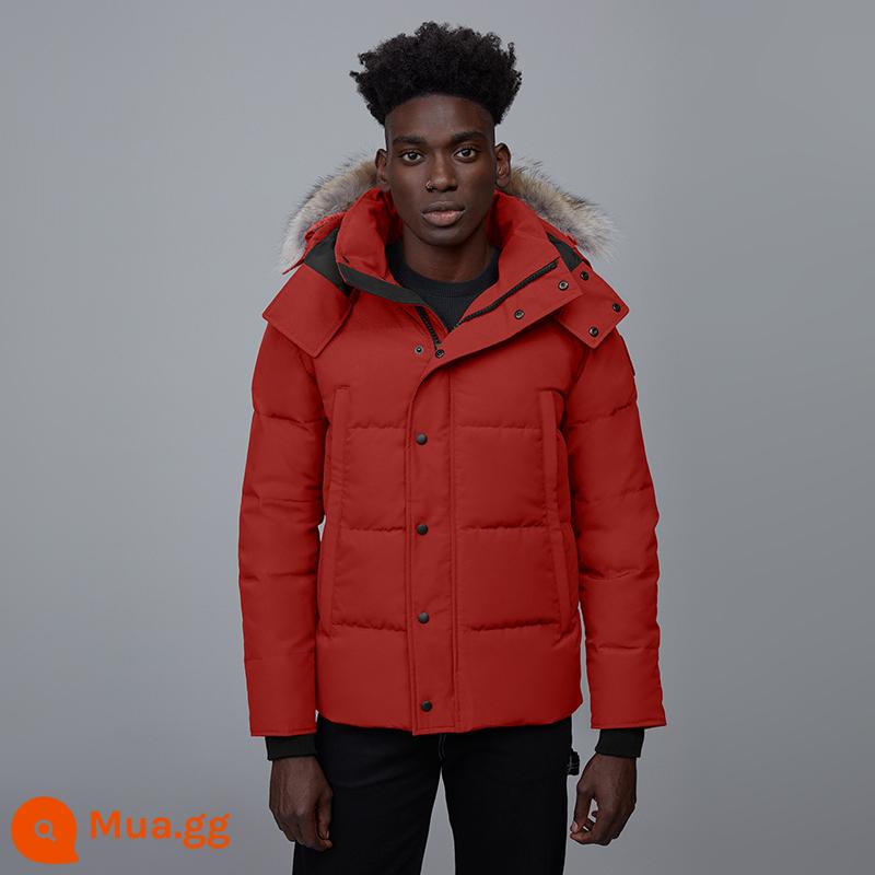 CANADA GOOSE Áo khoác parka lông ngỗng cỡ lớn Canada Goose Wyndham dành cho nam 3808M - 809 lá phong đỏ