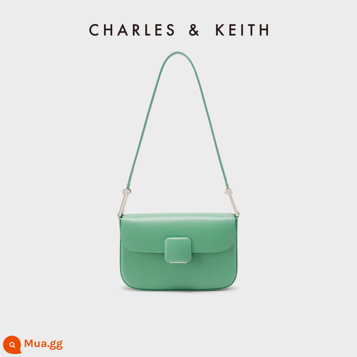 Túi nữ mùa xuân CHARLES&KEITH ngôi sao CK2-20270818 cùng túi vuông nhỏ khóa vuông KOA - CK2-20271063-1Greengreen