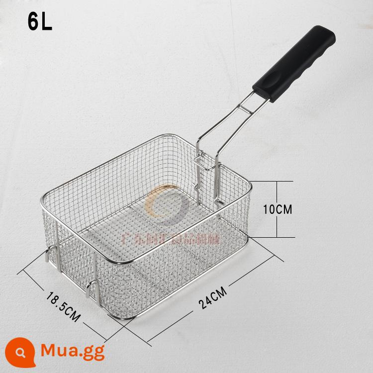 Xinyuehai/Just Fryer 81/903/4L/6/8/11/12L Lưới chiên Rò rỉ lưới Rây lưới tách dầu Rổ chiên - EF-6L