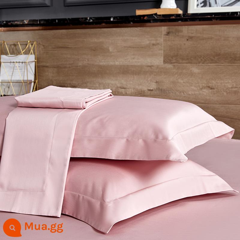 80 cotton vỏ gối cotton nguyên chất một đôi trưởng thành đồng màu gối đơn với khách sạn đôi dày vỏ gối - bột cung điện