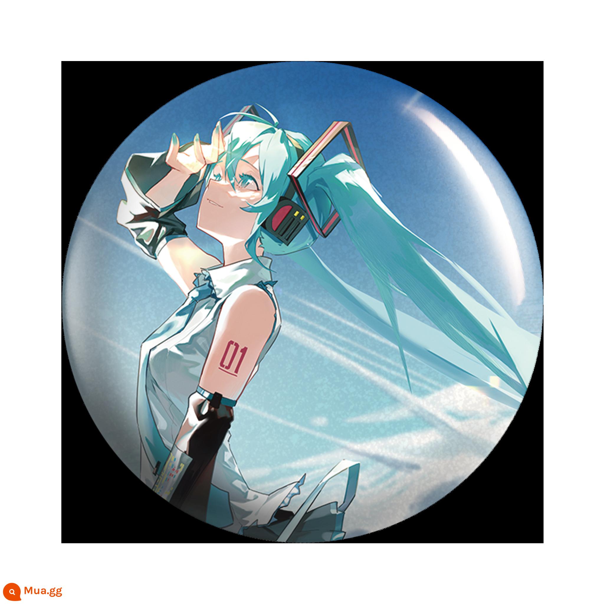 [Spot] Jiuye Mulberry Double Flash Baji 58mm Sản phẩm Hatsune Miku Doujin - 2-Đế ngọc trai