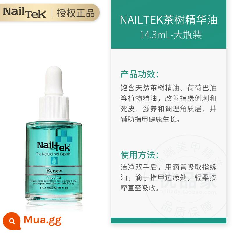 nailtek armor dầu số 2 móng giường cạnh ngón tay dinh dưỡng dầu nail tek tăng trưởng chất lỏng chăm sóc móng tay nữ - màu xanh lá