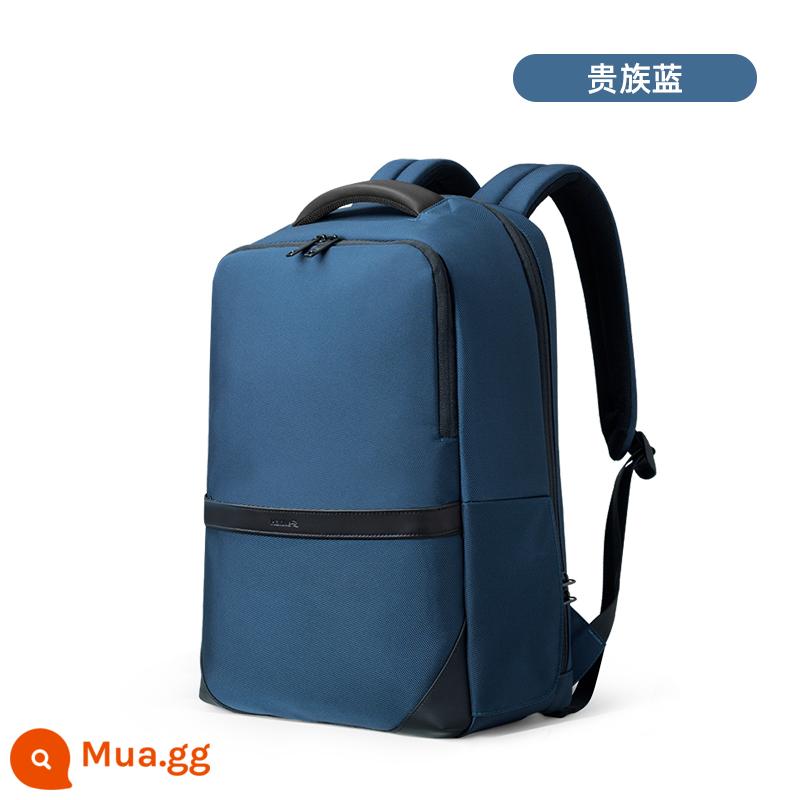 Hanke Phiên Bản Doanh Nhân Ba Lô Túi Máy Tính Siêu Nhẹ Nam Dung Tích Lớn Ba Lô Du Lịch Sinh Viên Schoolbag - 17 inch màu xanh đậm (có thể chứa máy tính 15,6 inch)