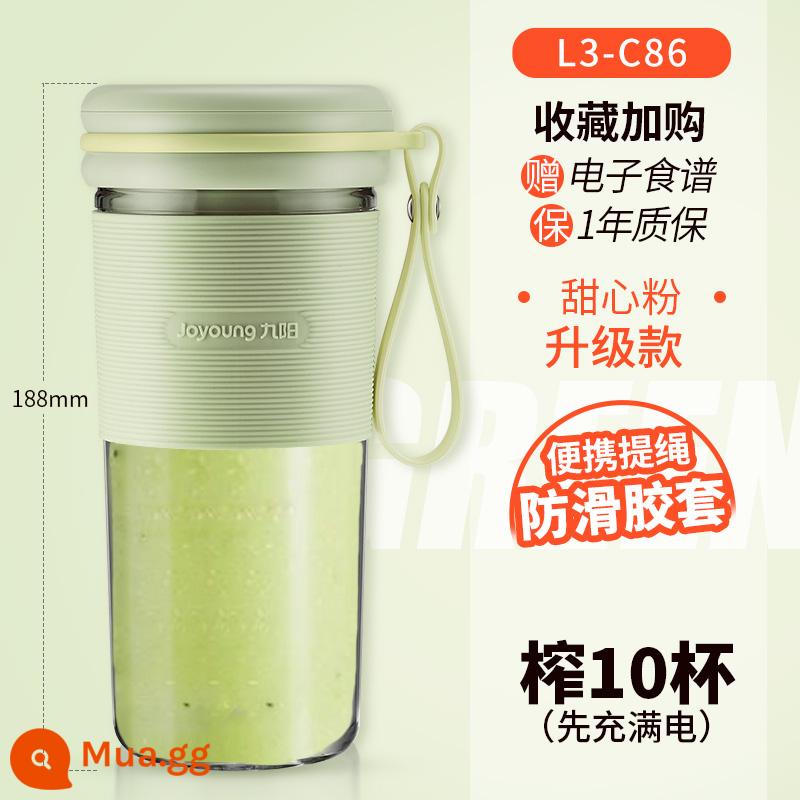 Máy Ép Trái Cây Joyoung Hộ Gia Đình Đa Năng Nhỏ Di Động Trái Cây Bằng Điện Cốc Mini Fryer Máy Ép Nước - quả bơ xanh