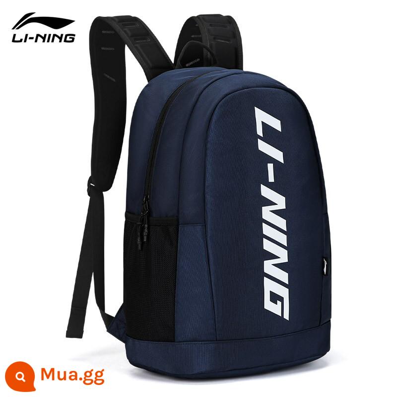 Li Ning Ba Lô Học Sinh Nam Túi Thể Thao Công Suất Lớn Ba Lô Du Lịch Ngoài Trời Túi Máy Tính 2024 Sản Phẩm Mới - Xanh lam[055-2]