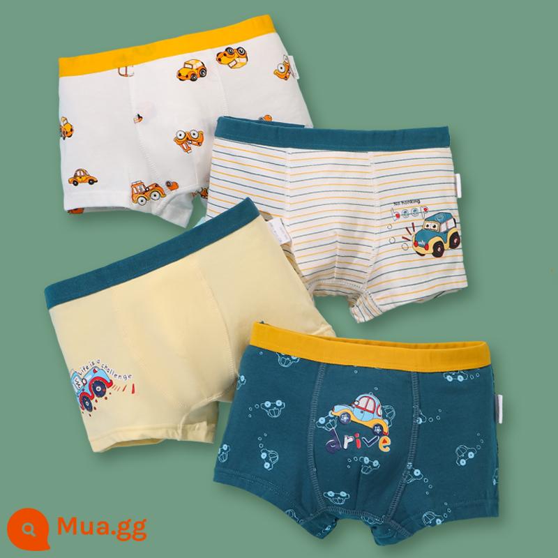 Quần lót trẻ em, quần lót boxer bé trai, quần boxer bé trai cotton nguyên chất, quần boxer bé trai, quần an toàn trẻ em cotton bé trai - 171 mẫu