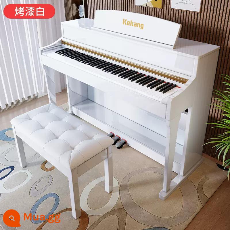 Kekang k180 đàn organ điện tử búa nặng 88 phím cho người mới bắt đầu thi lấy chứng chỉ chuyên nghiệp trẻ em người lớn tại nhà giáo viên mẫu giáo đàn piano - Sơn đàn piano màu trắng