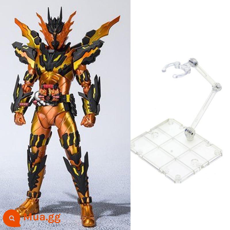 Kamen Rider Khắc Xương Thật Làm Bằng Tay Hoàng Đế Cưỡi Phù Thủy Vương Kaiwu Siêu Nhân Búp Bê Lắp Ráp Di Động Đồ Chơi Vật Trang Trí Mô Hình - Magma Dragon (Có sẵn) + Giá đỡ