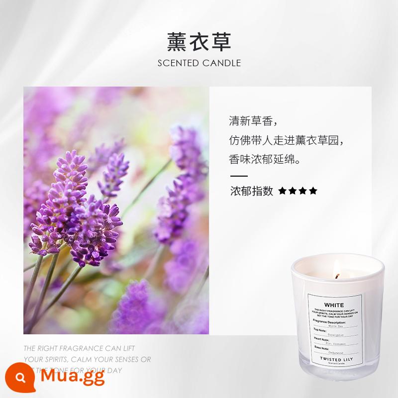 Giáng sinh Aroma Nến Niche Senior Mason Magira Phòng ngủ trong nhà trong nhà - Hoa oải hương (hương hoa)