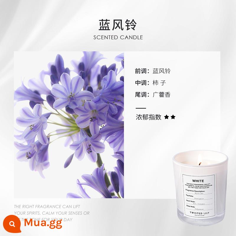 Giáng sinh Aroma Nến Niche Senior Mason Magira Phòng ngủ trong nhà trong nhà - Campanula xanh (hương hoa thanh lịch)