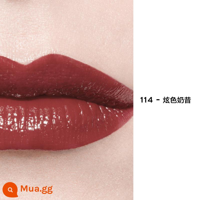 [Quà Năm Mới] Son môi CHANEL Chanel Miss Coco Hyun Color Lipstick Cam Trà Sữa - 114 - Sữa lắc đầy màu sắc