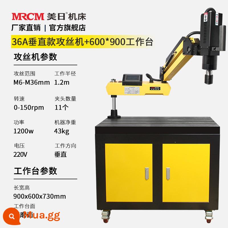 Mỹ Và Nhật Bản Điện Máy Khai Thác Servo Tự Động Khai Thác Máy Để Bàn Nhỏ Cầm Tay Đa Năng Đính Đá CNC Đa Năng - Model dọc màn hình cảm ứng MR-36A + bề mặt mài mịn 600 * 900 bàn làm việc miễn phí 13 điểm vé đặc biệt