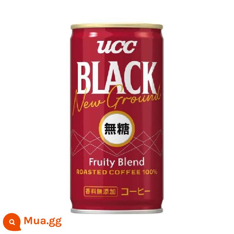 Cà phê đen pha sẵn không đường UCC Yoshishi nhập khẩu Nhật Bản lon nước giải khát pha sẵn 185g*30 lon full box - [Sản phẩm mới, hương vị mới] Cà phê đen hương trái cây không đường 185ml*30 chai