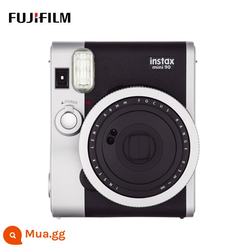 Fuji instax mini90 Máy ảnh phim Polaroid nghệ thuật đánh lừa máy ảnh phim cổ điển mini 40 - đen