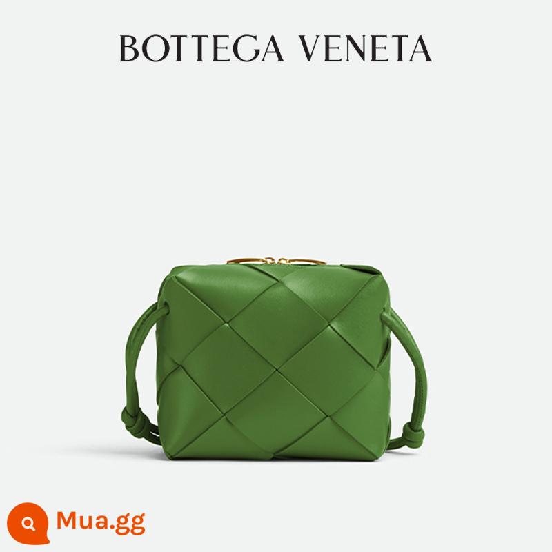 Túi đựng máy ảnh BOTTEGA VENETA 2022 Ms. Mini CASSETTE Túi BV - quả bơ xanh