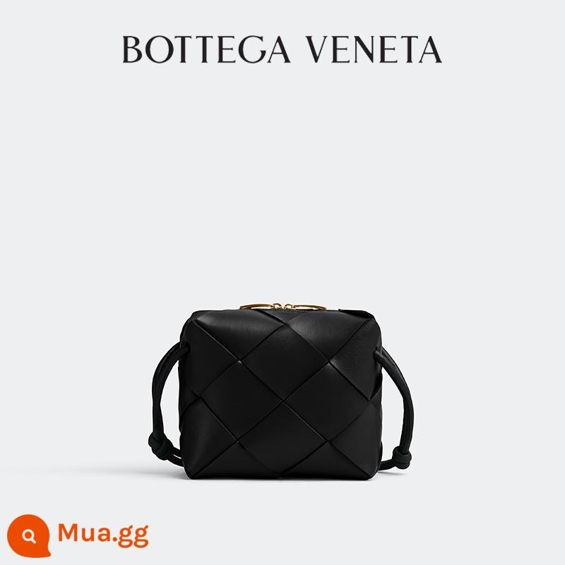 Túi đựng máy ảnh BOTTEGA VENETA 2022 Ms. Mini CASSETTE Túi BV - đen