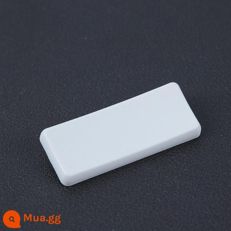 Hafox thiết bị bên ngoài Kaihua sô cô la bàn phím cơ trục thấp keycap Chất liệu PBT/PC mũi lợn phím CFX siêu mỏng - Keycap trục thấp 2.25u màu trắng * 2 miếng Chất liệu PBT