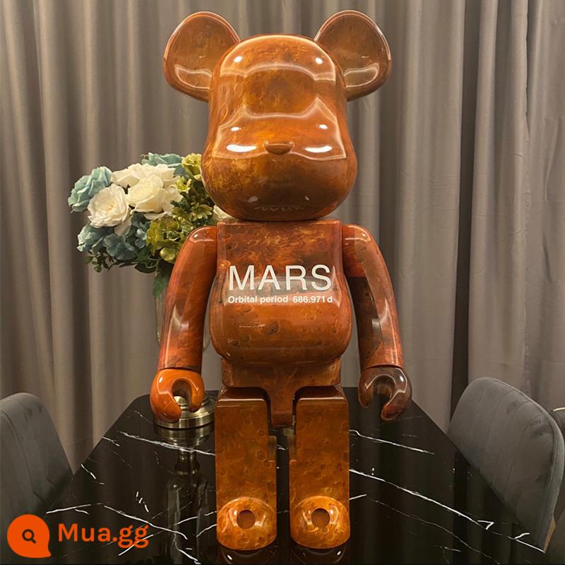 Bearbrick1000% bạo lực gấu khối xây gấu mẫu phòng khách lớn trang trí hợp thời trang búp bê búp bê quà tặng sinh nhật - Con lạc đà