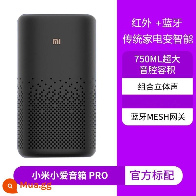 Loa Xiaomi Xiaoai pro Xiaoai bạn cùng lớp âm thanh thông minh giọng nói không dây WiFi điều khiển từ xa đa năng tại nhà âm thanh - Loa Xiaomi Xiaoai Pro Đen SF