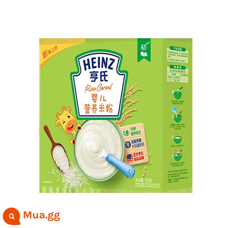 Mỳ ăn dặm Heinz Hoài Sơn sắt kẽm canxi hương vị dinh dưỡng nguyên bản 400g bột gạo dẻo 1 phần 2 phần Mỳ trẻ em - Bún gạo nguyên chất 250g (không thêm đường) [23/06]