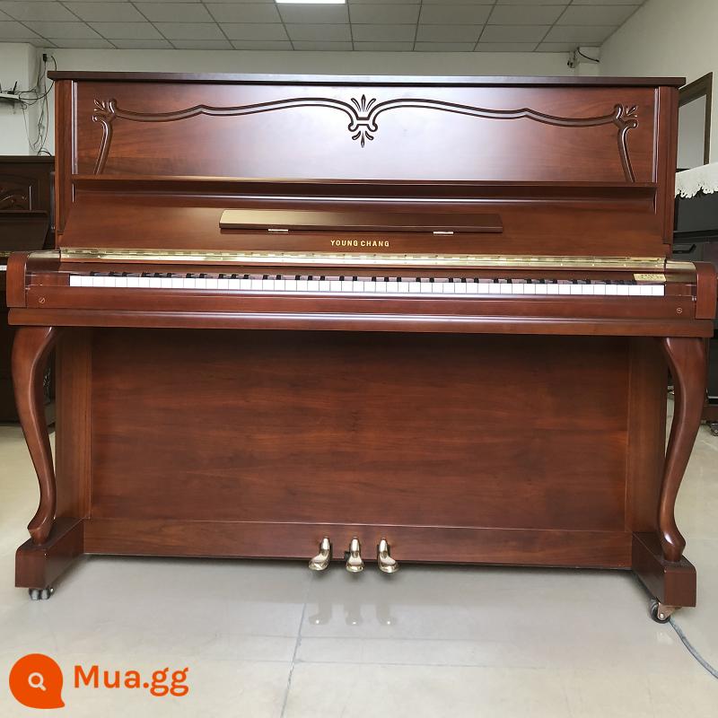 Piano Yingchang second-hand Hàn Quốc U121nco hàng nhập khẩu gỗ nguyên khối đen trắng cao cấp hàng bao check tại nhà - Màu gỗ nguyên khối NCO