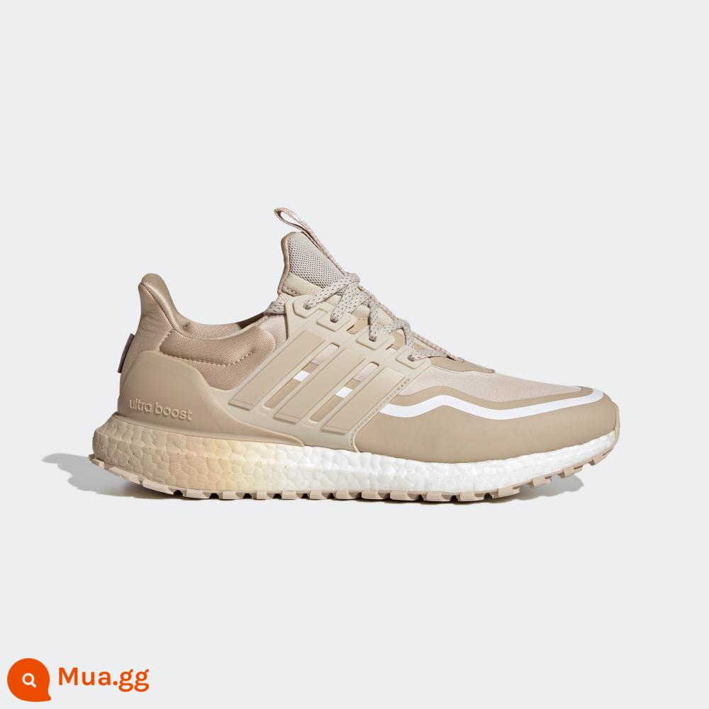 adidasGiày chạy bộ thể thao nhẹ adidas UltraBOOST ấm áp, chống sốc, chống trơn trượt, chống thấm nước và chống tia nước cho nam và nữ - kaki nhạt/kaki đậm/trắng