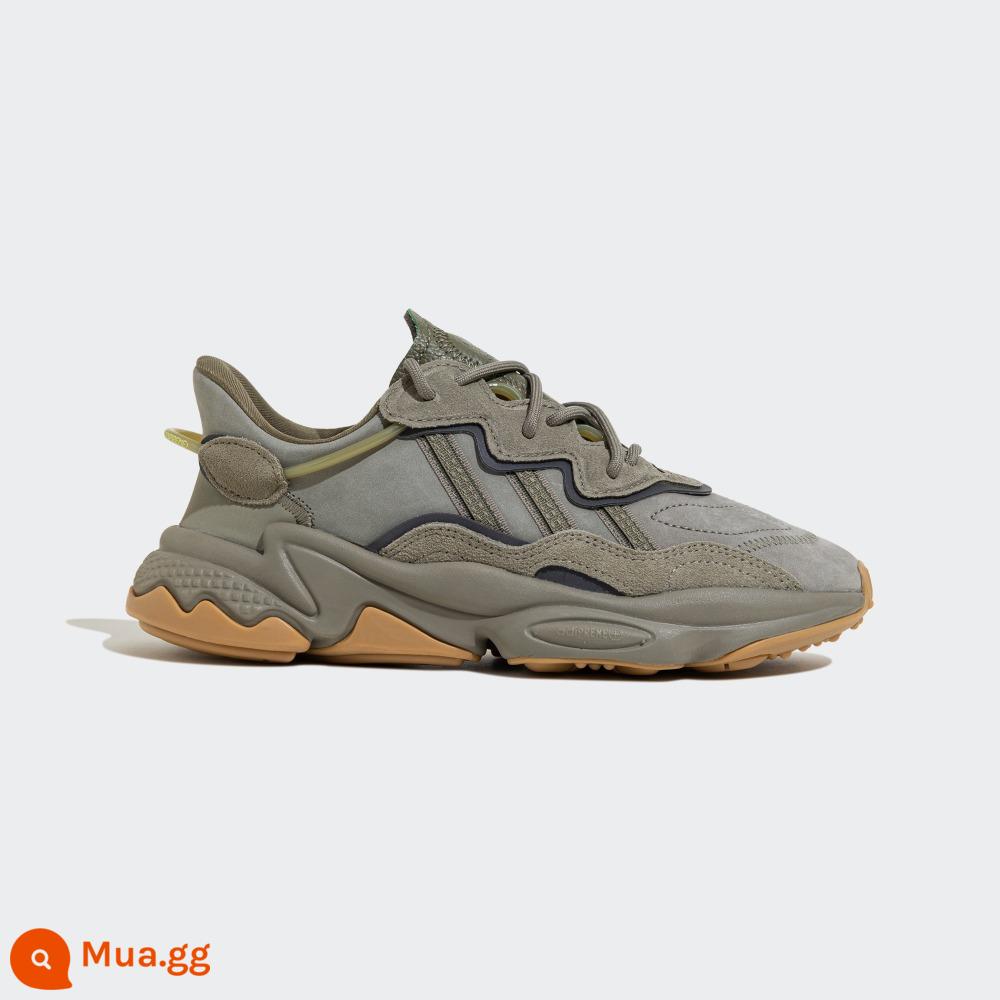 OZWEEGO Giày bố thể thao cổ điển cổ điển dành cho nam và nữ adidasAdidas chính thức cỏ ba lá EE6462 - Night Sky Cargo Green/Đêm xám kim loại