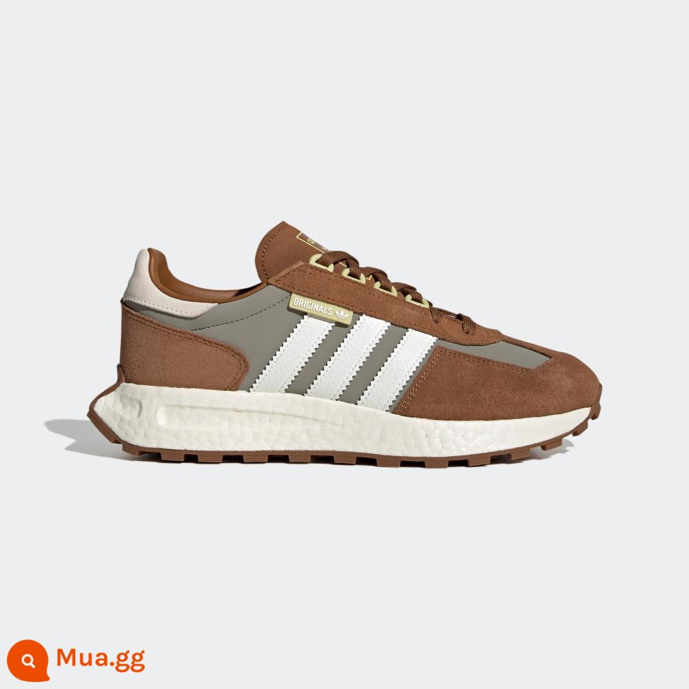 adidasGiảm giá trước giày thể thao cổ điển adidas cỏ ba lá RETROPY E5 dành cho nam và nữ - xám/nâu/trắng