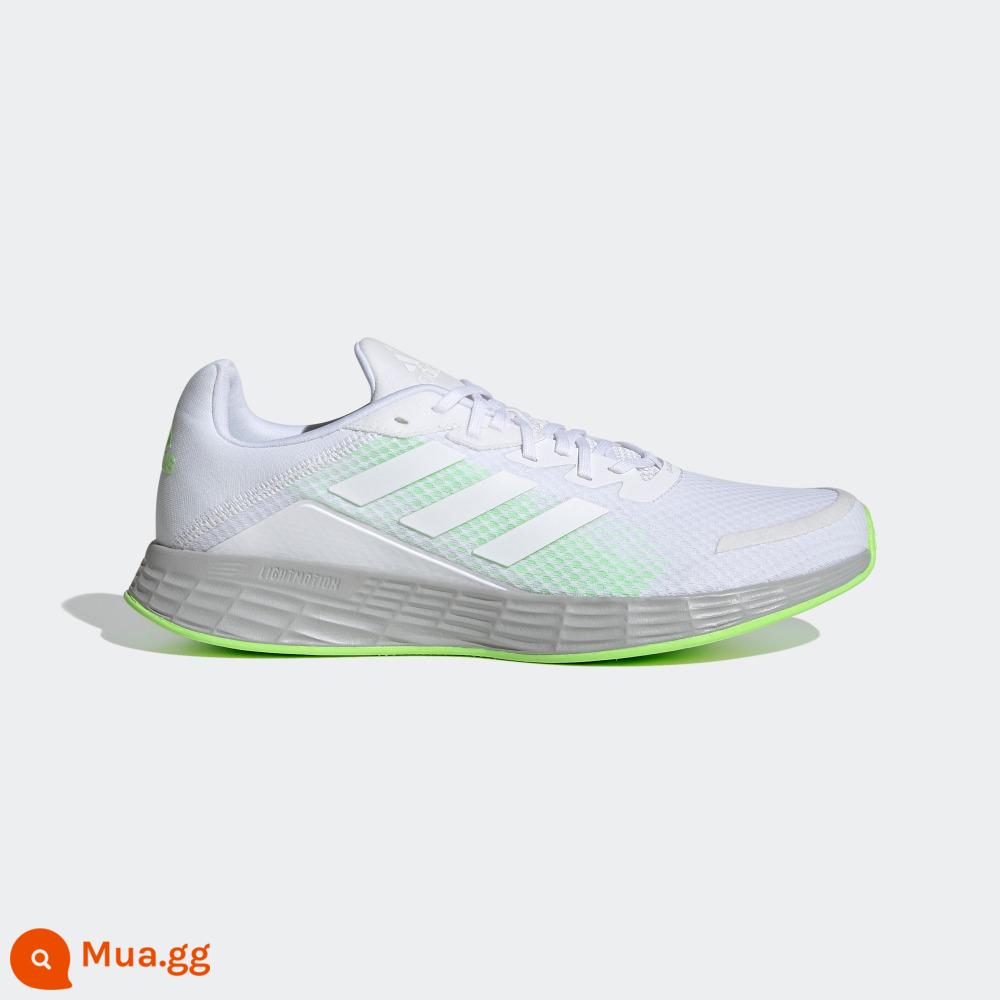 adidasGiày thể thao chạy bộ nhẹ dành cho nam giới DURAMO SL chính thức của Adidas GV7125 - trắng/xanh huỳnh quang