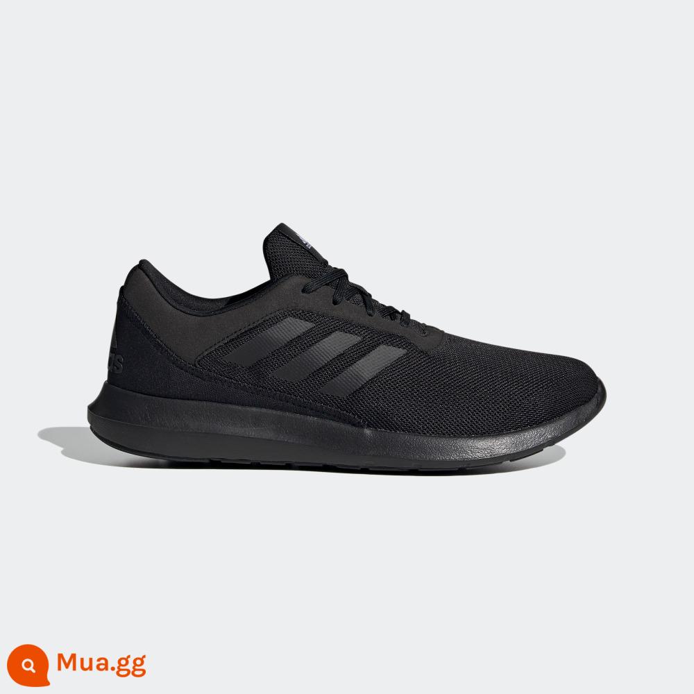 adidasGiày thể thao nhẹ chính thức Adidas CORERACER giày chạy bộ thông thường thoải mái cho nam và nữ chạy thoải mái - đen