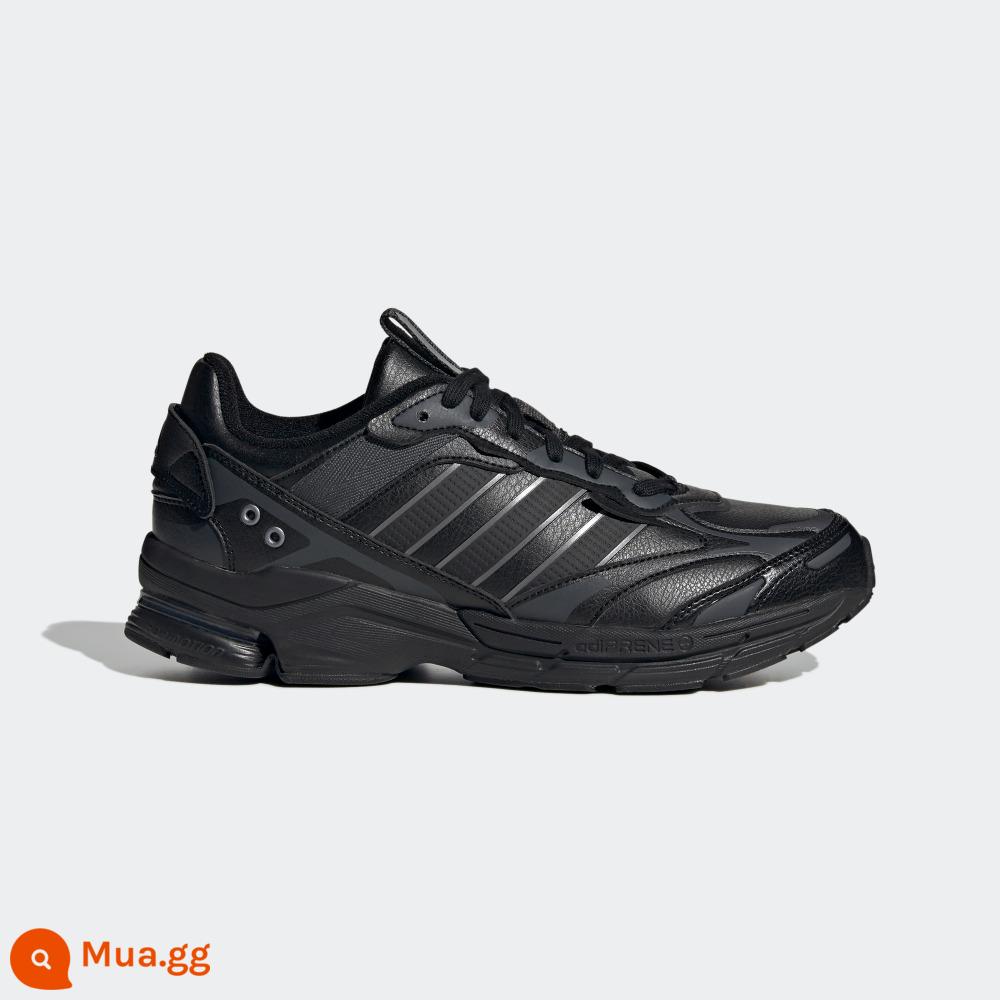 adidas Giày chạy bộ thông thường và thoải mái bằng da chống sốc cho nam và nữ adidas SPIRITAIN "Light Seeker" - đen xám